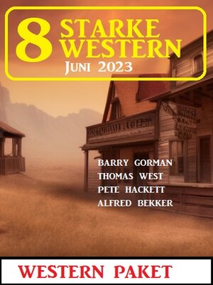 cover image of 8 Starke Western Juni 2023